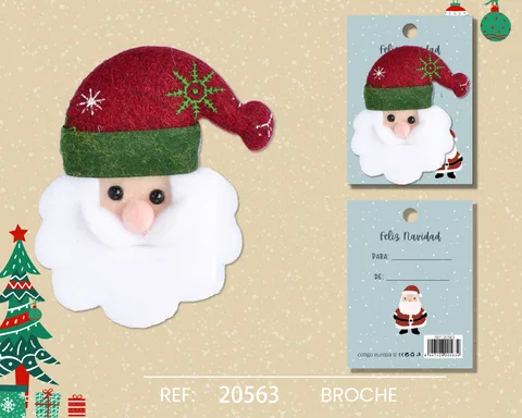 BROCHE DE NAVIDAD