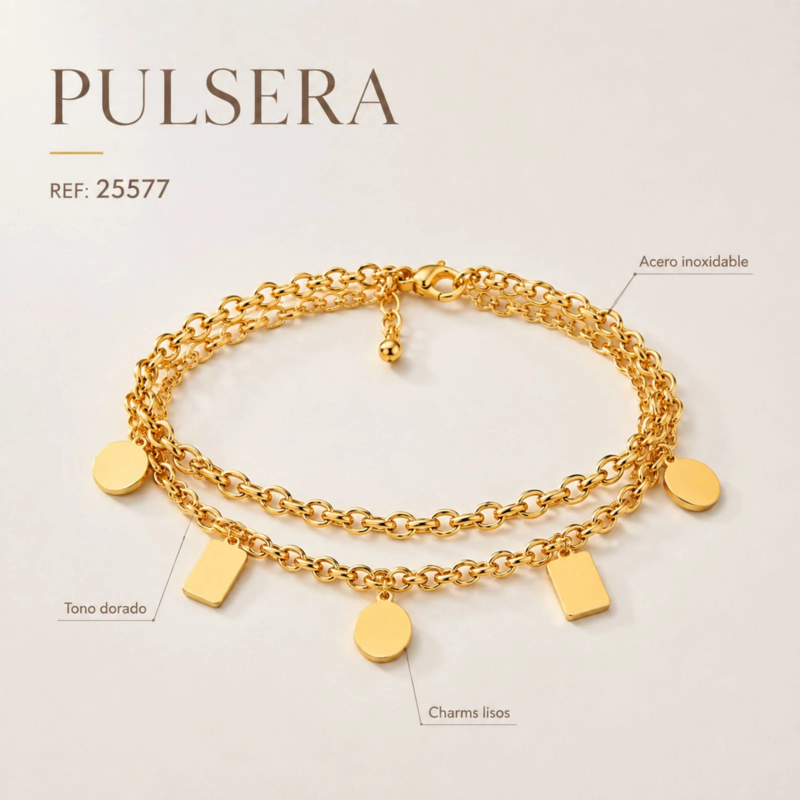 Pulsera Acero Inoxidable