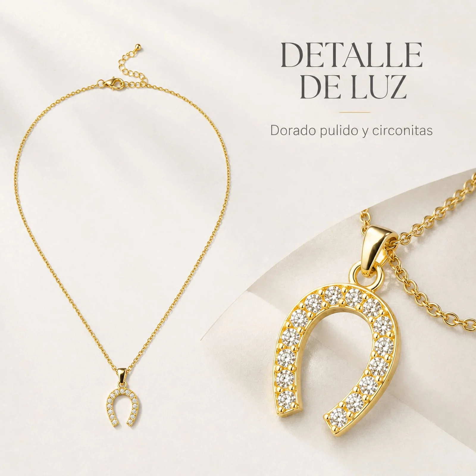 COLGANTE CHAPADO ORO 14K CON CIRCONITA