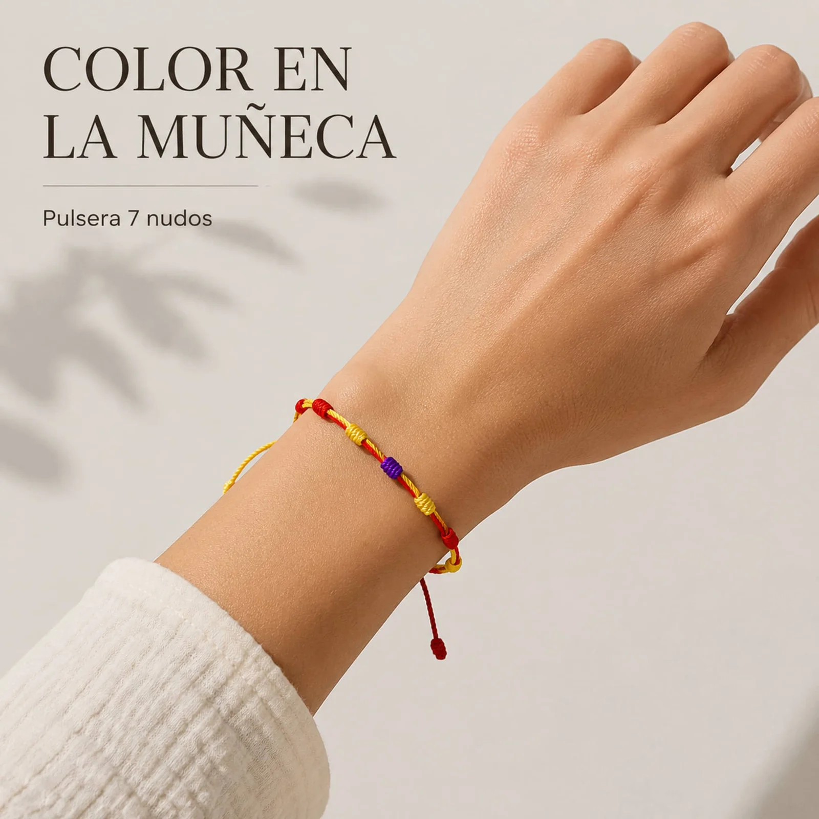 PULSERA 7 NUDOS DE BANDERA DE  ILLES BALEARS