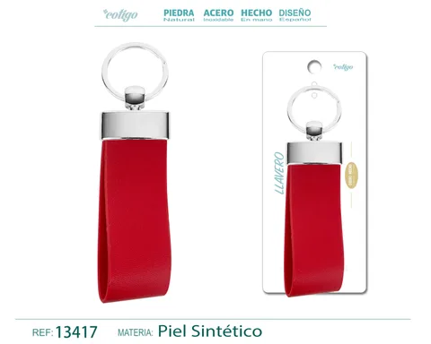 LLAVERO CUERO SINTÉTICO