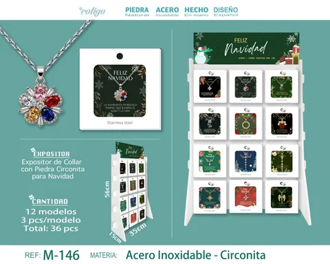 Expositor de Collar para Navidad