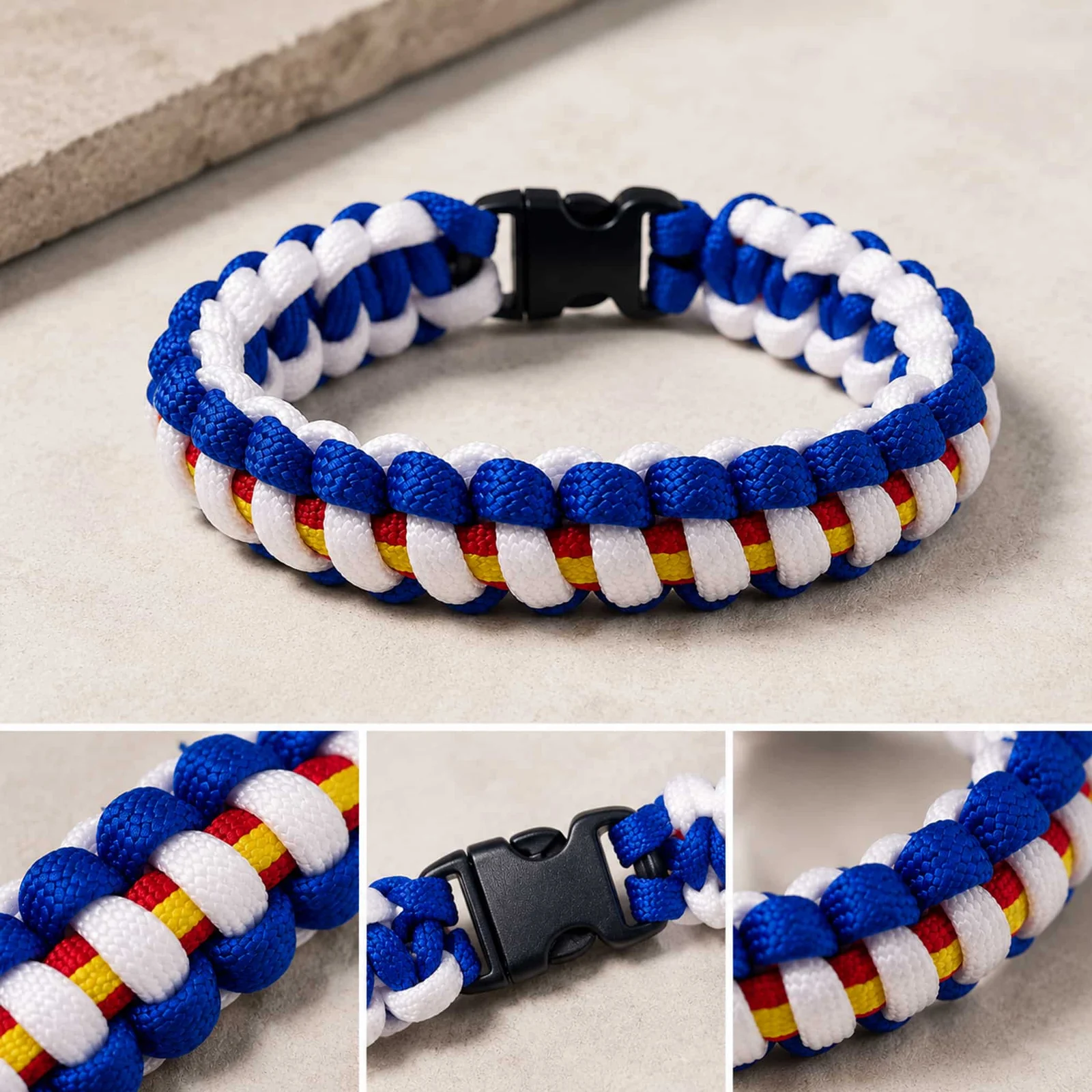 PULSERA PARACORD TRENZADO TALLA PEQUEÑA