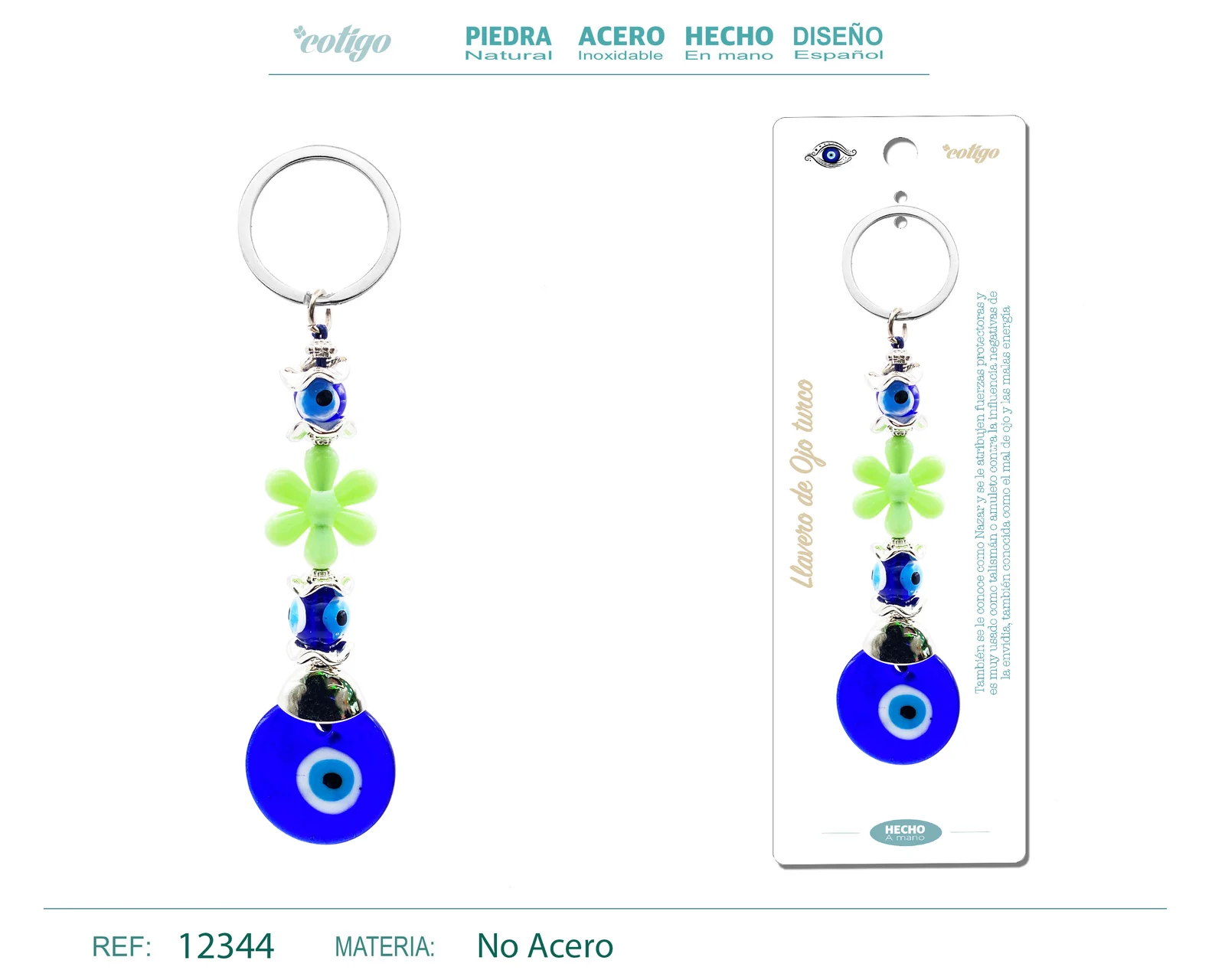 LLAVERO DE OJO TURCO
