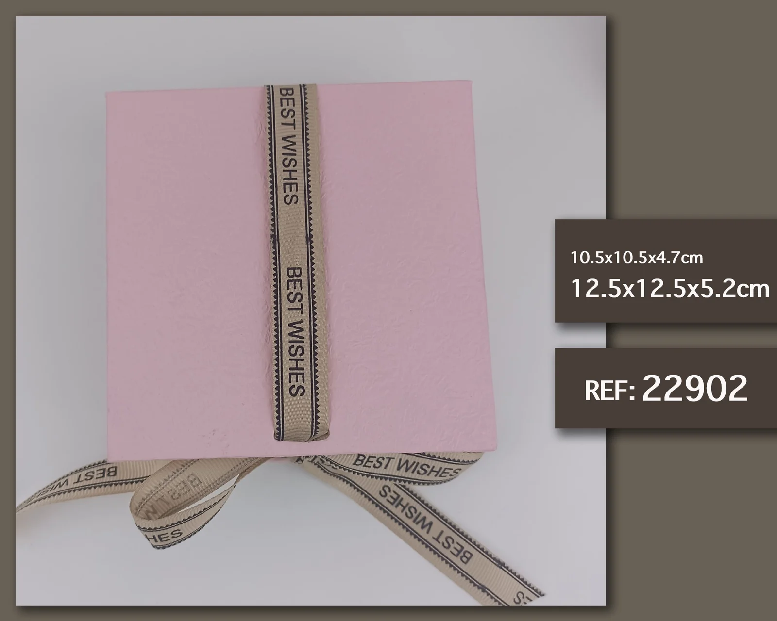 CAJA DE REGALO 12.5X12.5X5.2CM
