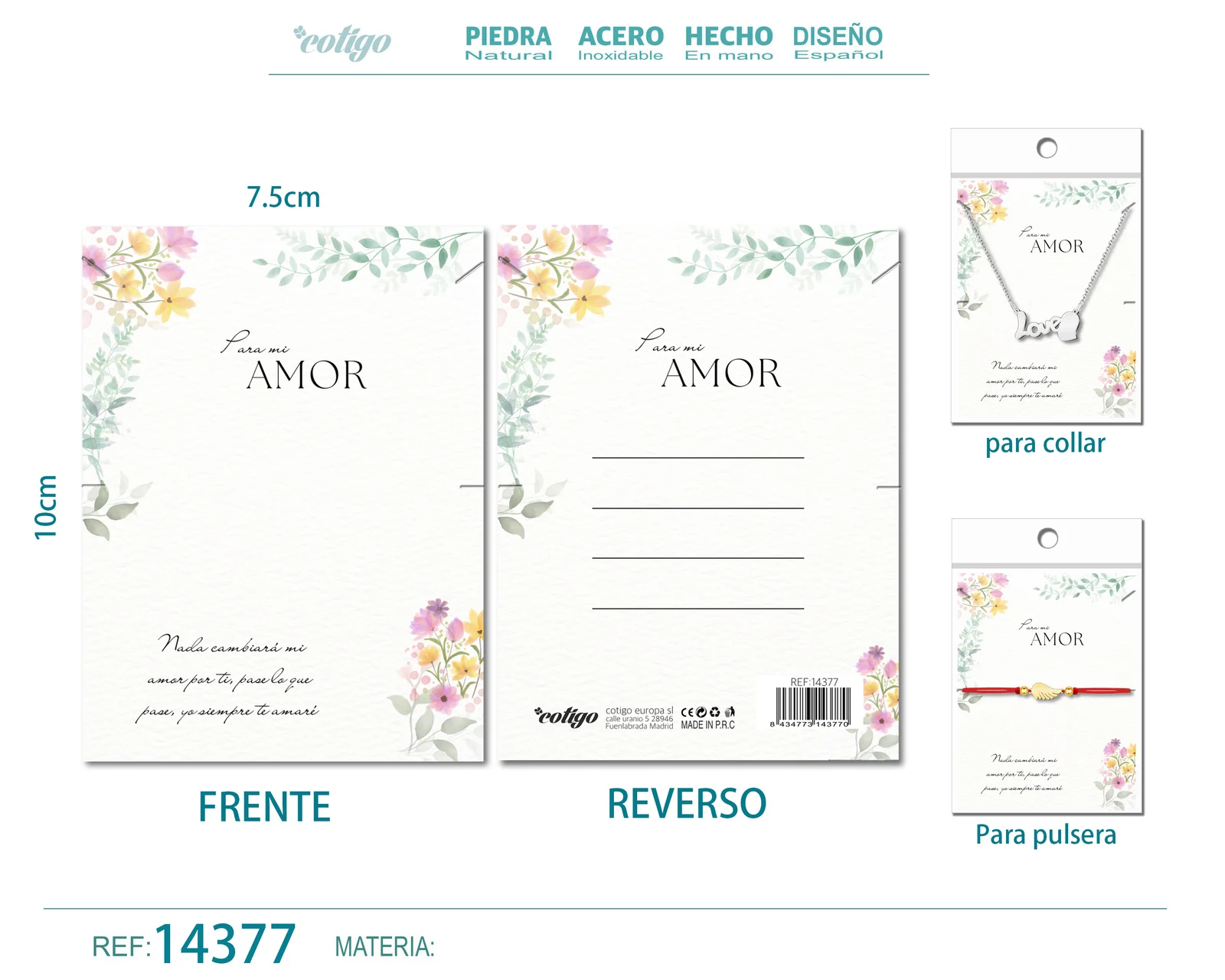 TARJETA FELICITACIÓN PARA AMOR