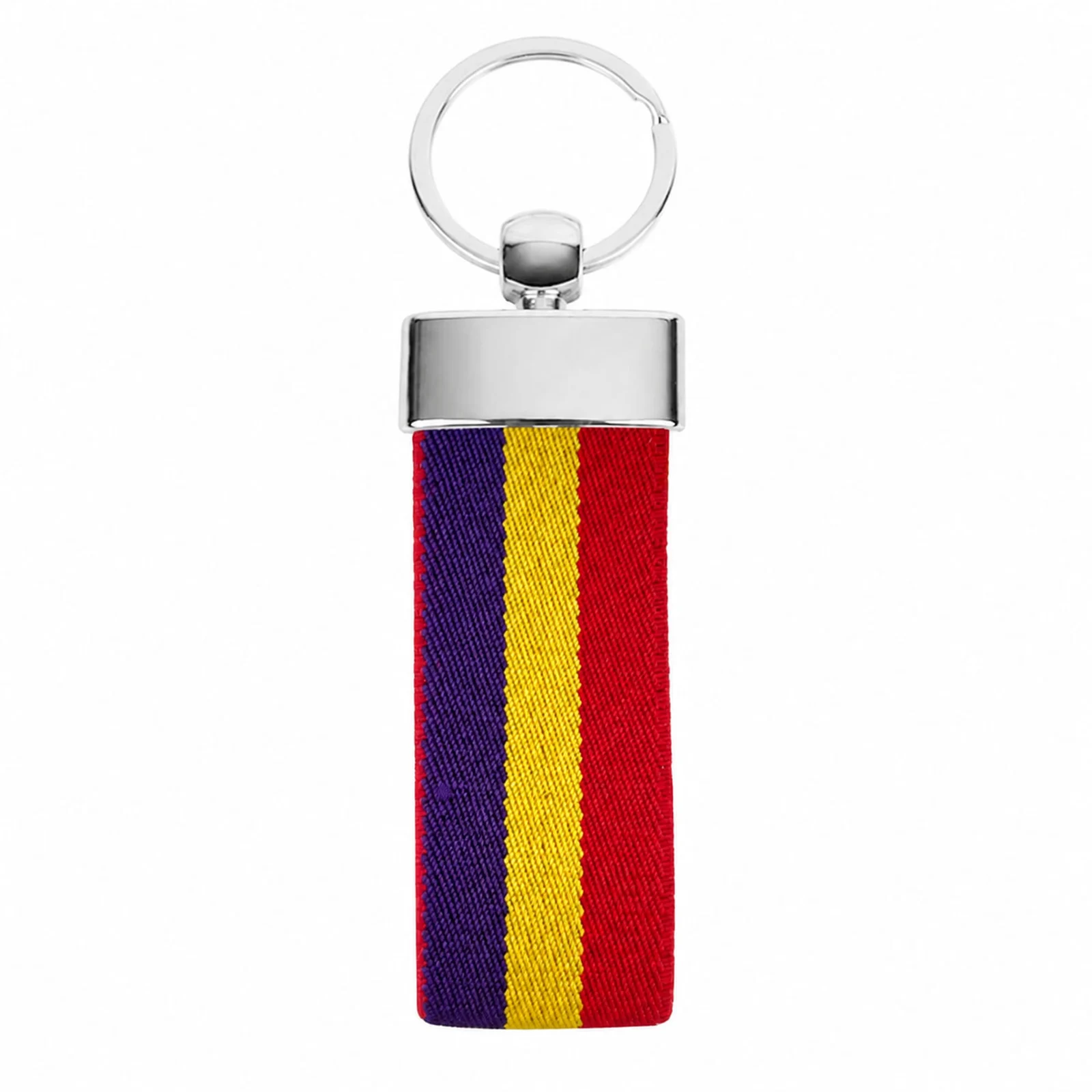 LLAVERO BANDERA ESPAÑA DE CINTA