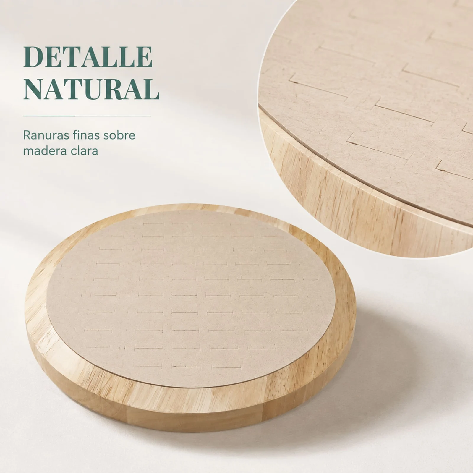 Bandeja de Madera 26x26cm Para 92 Anillos