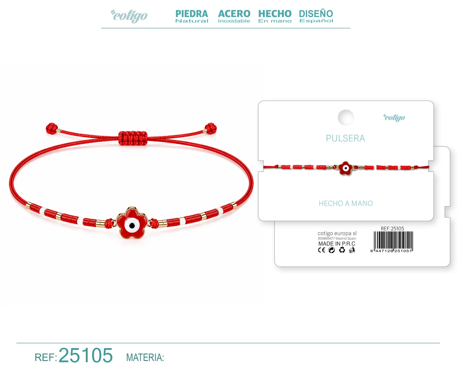 PULSERA HECHO A MANO