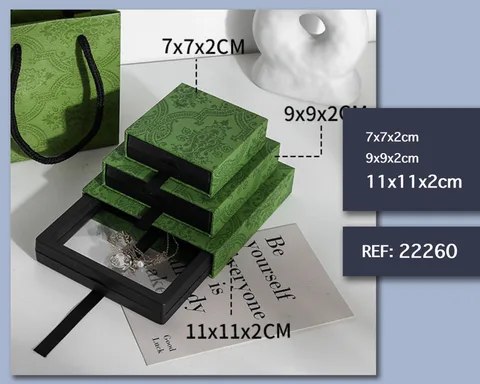 CAJA DE REGALO 11X11X2CM