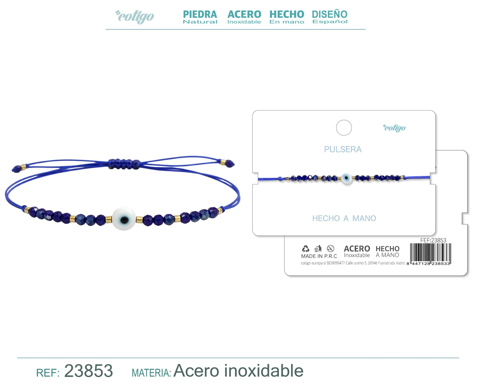 PULSERA HILO HECHO A MANO
