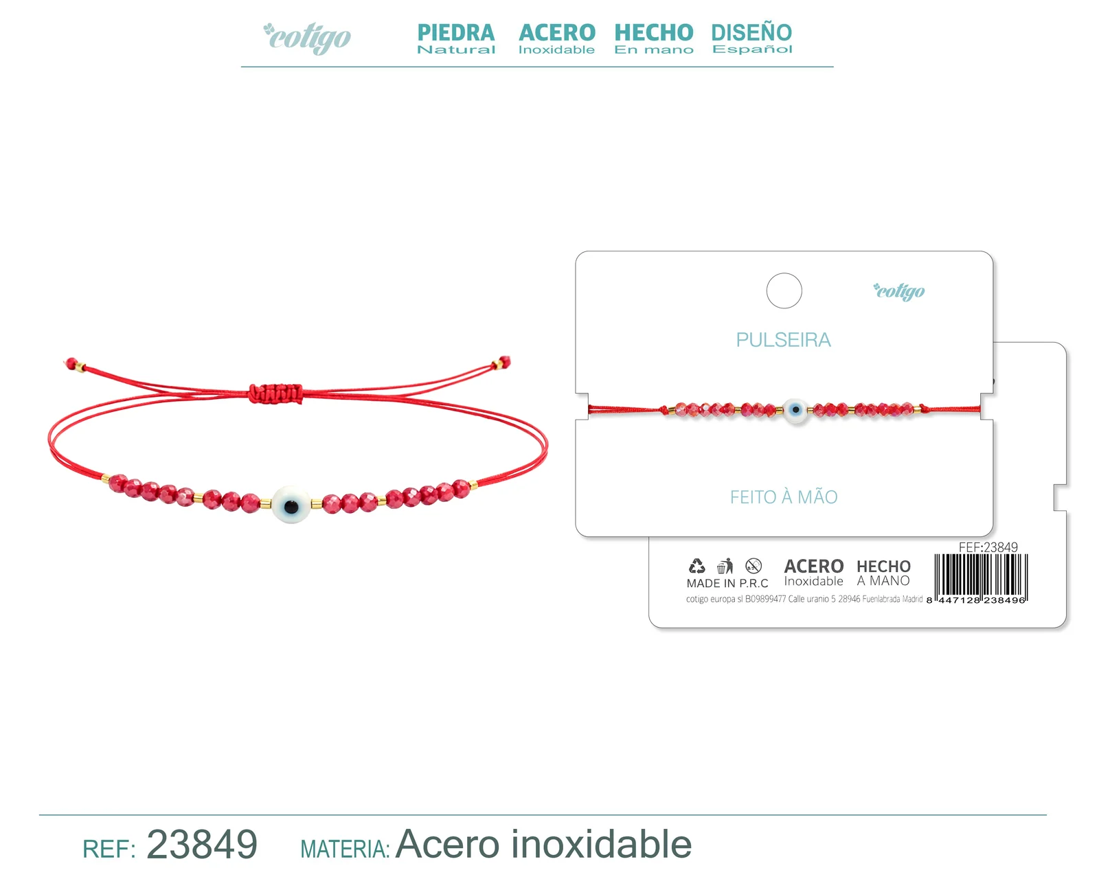 PULSERA HILO HECHO A MANO