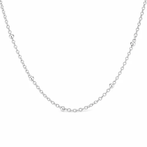 COLLAR DE CADENA ACERO PLATEADO