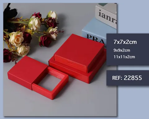 CAJA DE REGALO 7X7X2CM