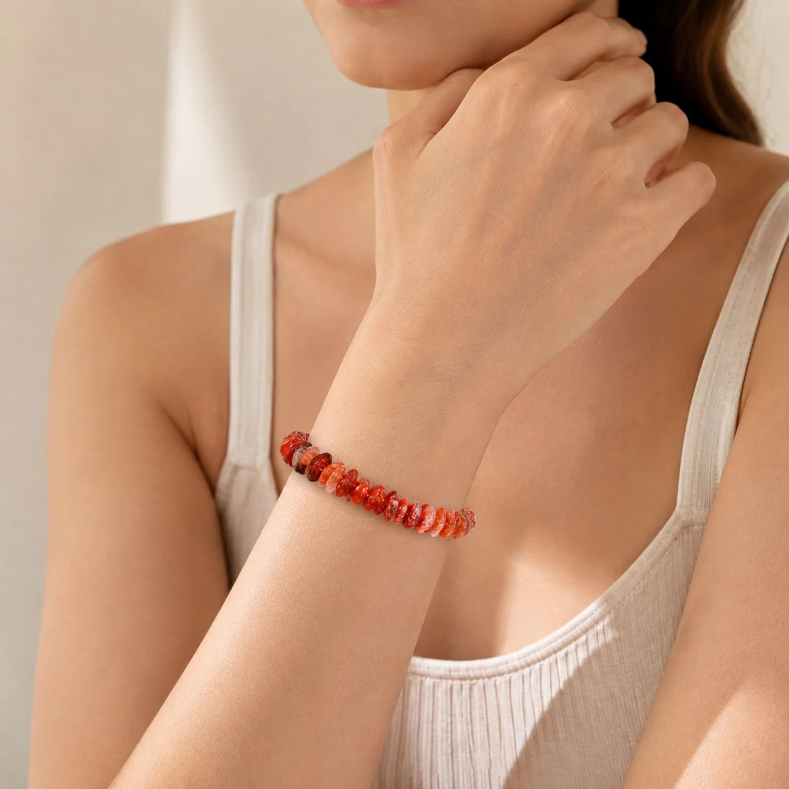 Pulsera Piedra natural Carneola