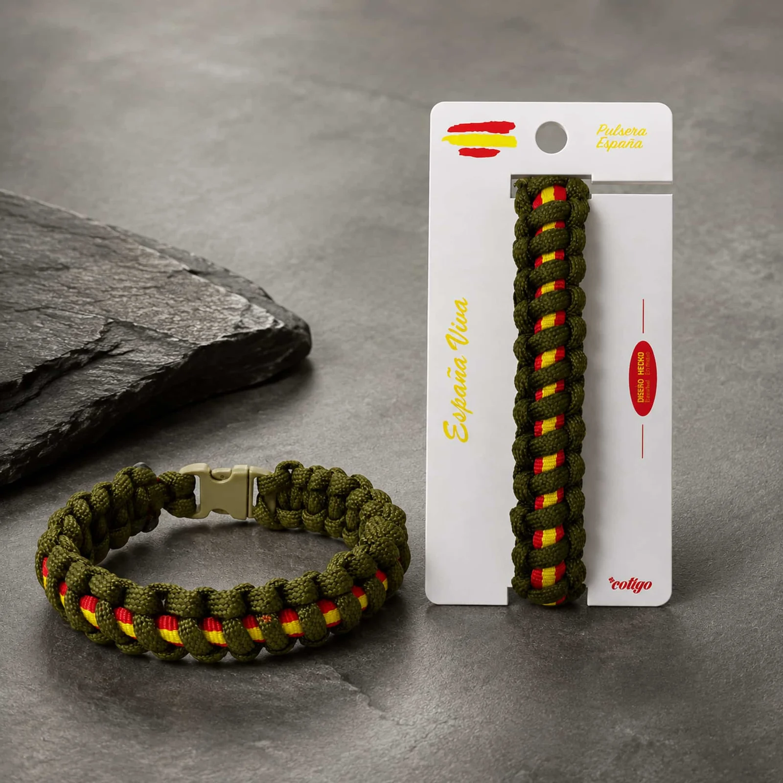 PULSERA PARACORD TRENZADO TALLA PEQUEÑA