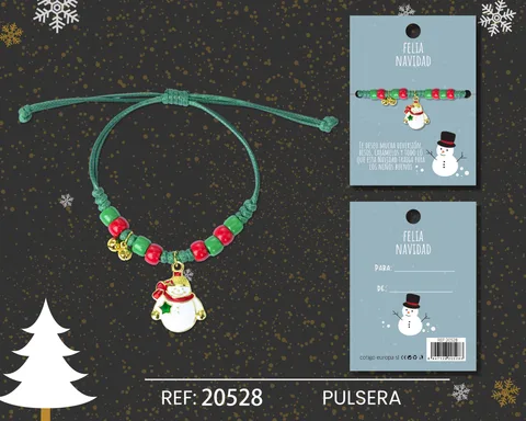 PULSERA DE NAVIDAD