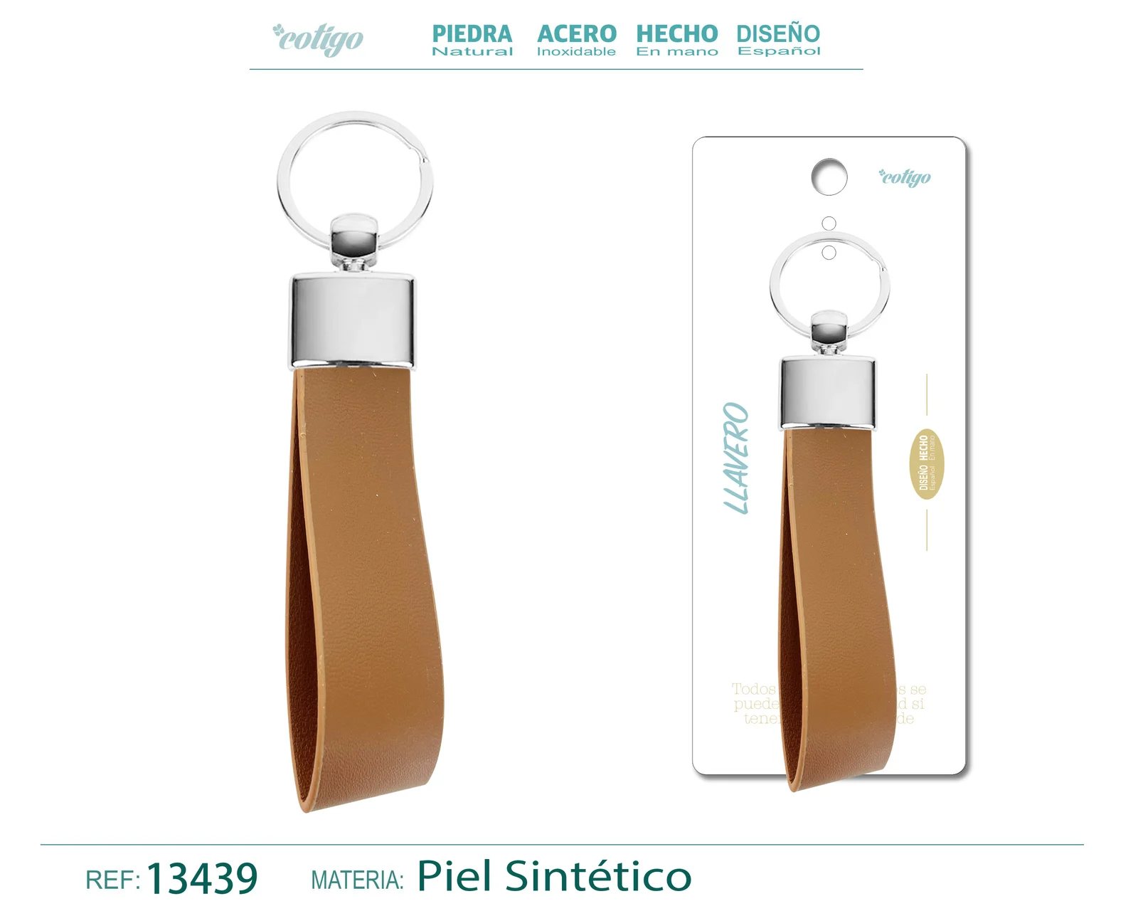 LLAVERO CUERO SINTÉTICO