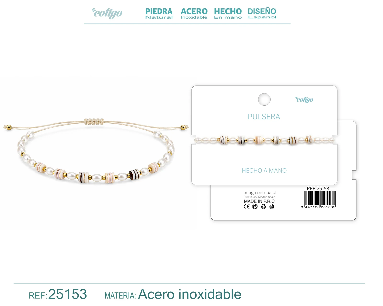 PULSERA HECHO A MANO