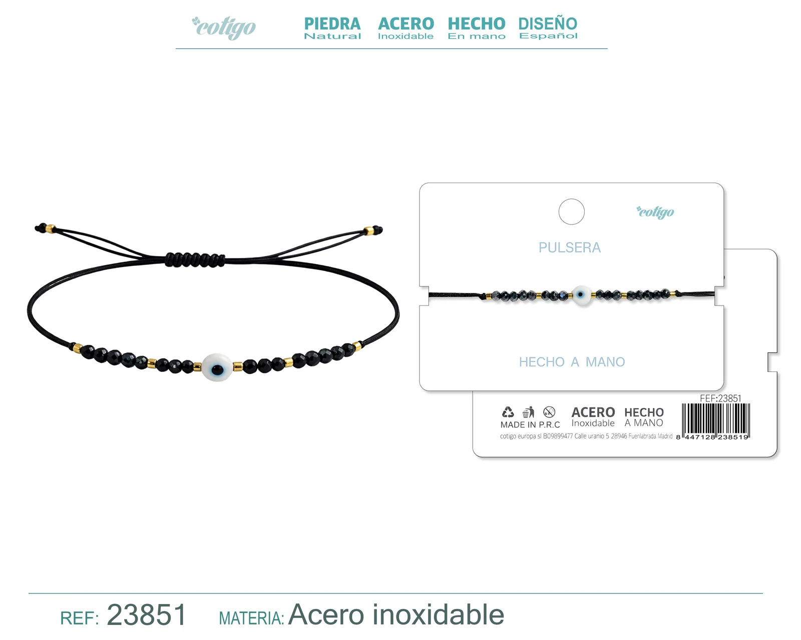 PULSERA HILO HECHO A MANO
