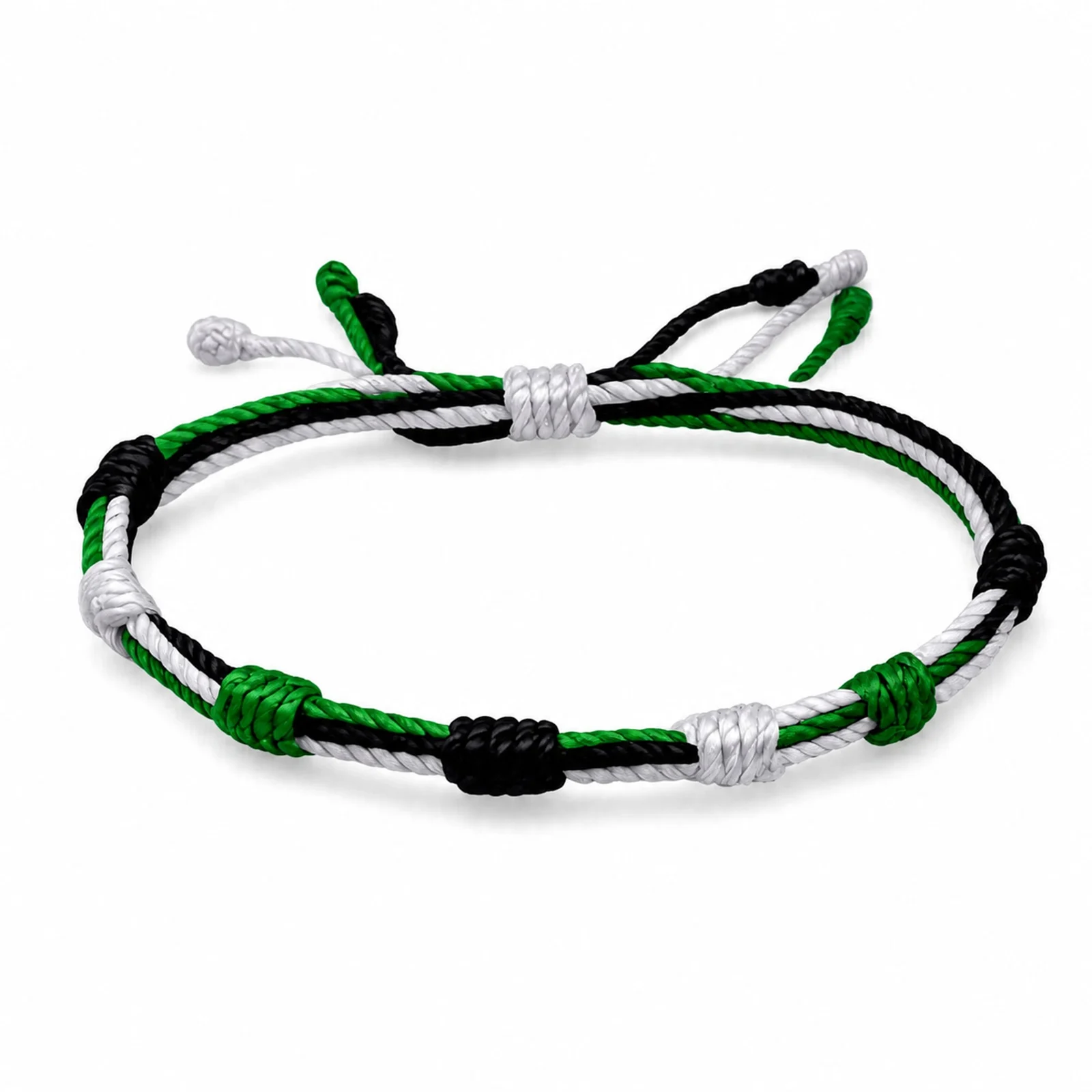 PULSERA 7 NUDOS DE BANDERA DE  EXTREMADURA