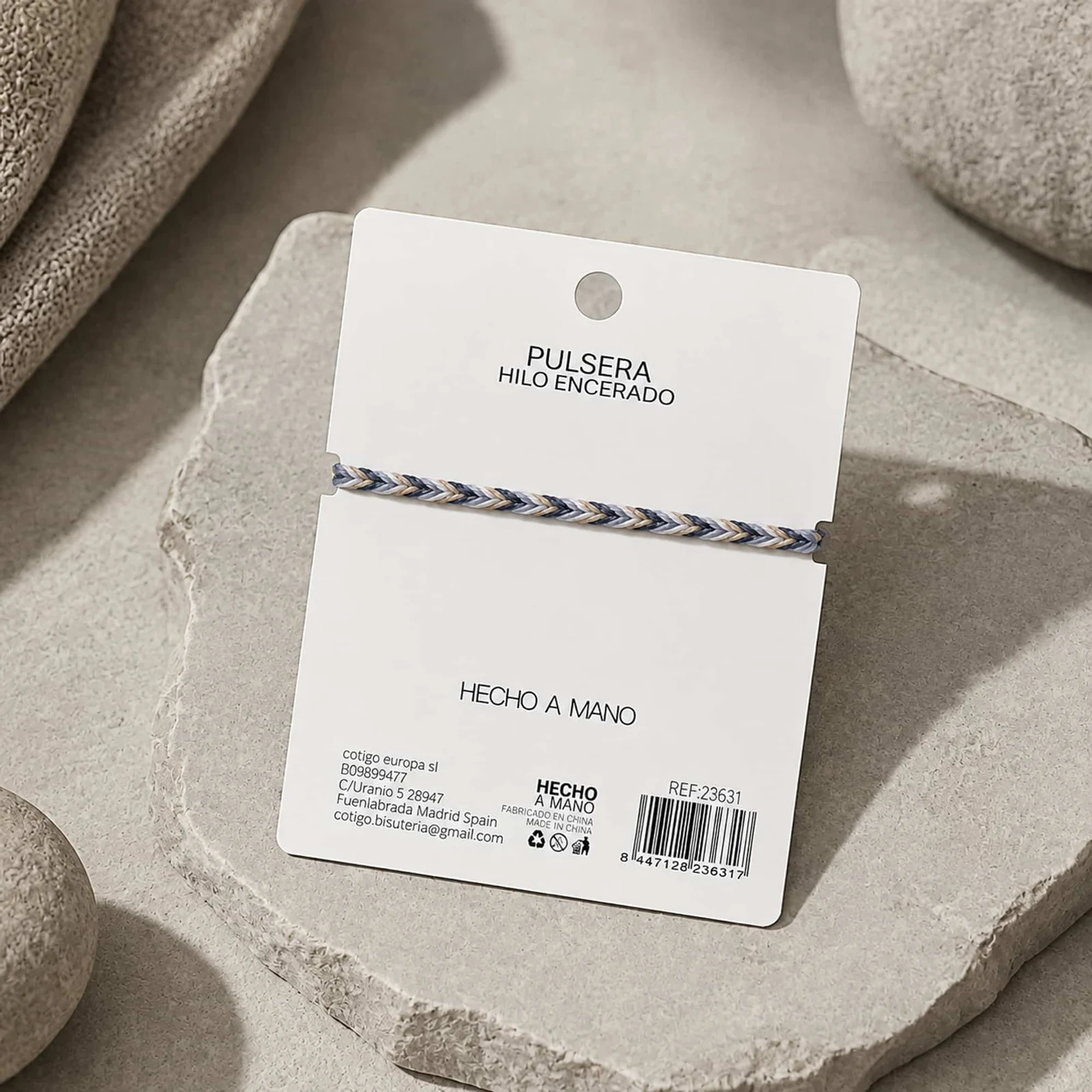 PULSERA HILO ENCERADO
