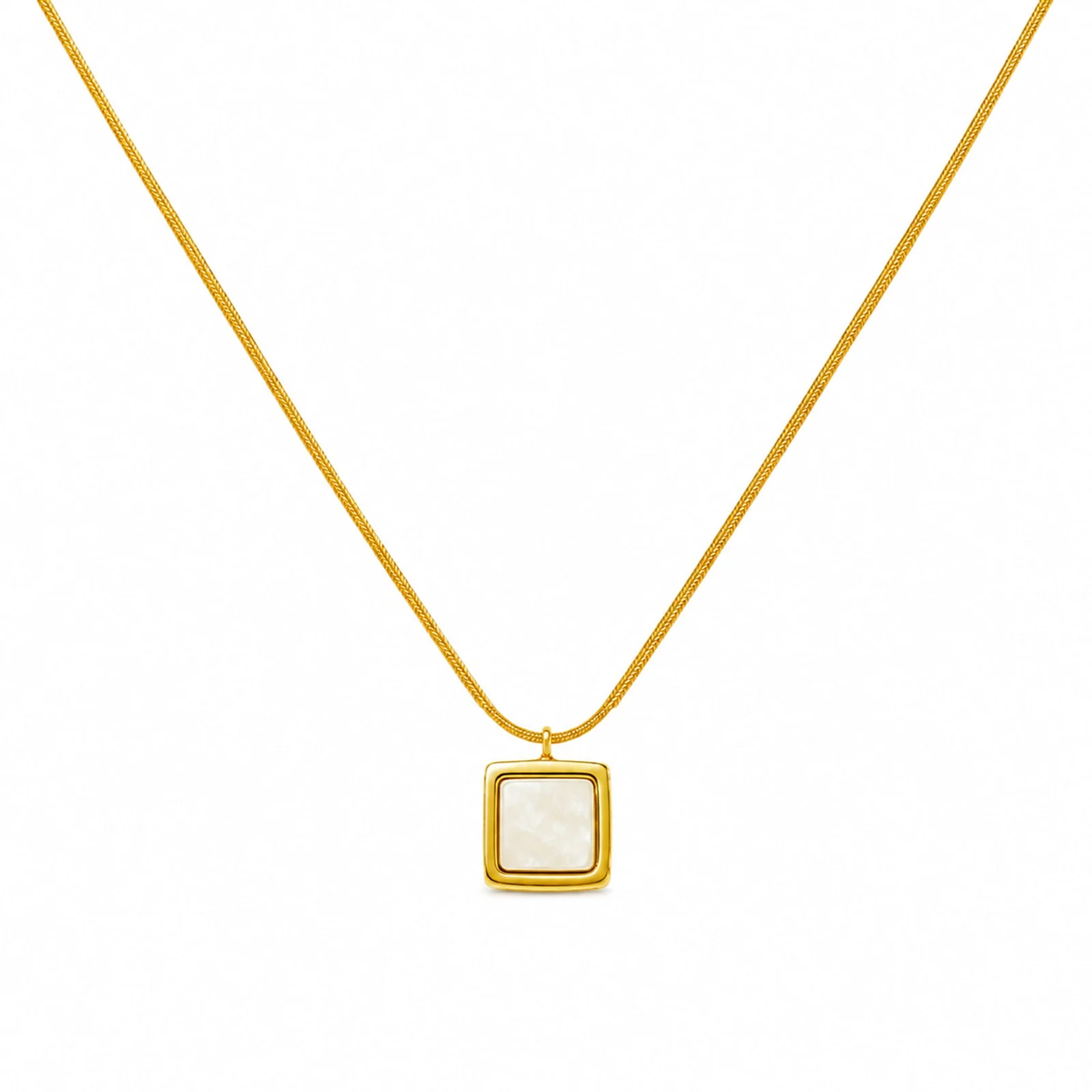 COLLAR ACERO INOXIDABLE CON SOBRE
