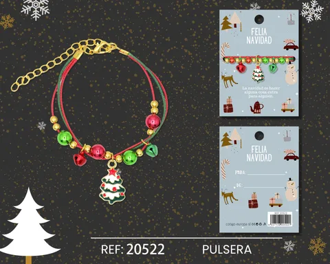 PULSERA DE NAVIDAD