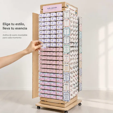Expositor de Anillo nombre,letra…