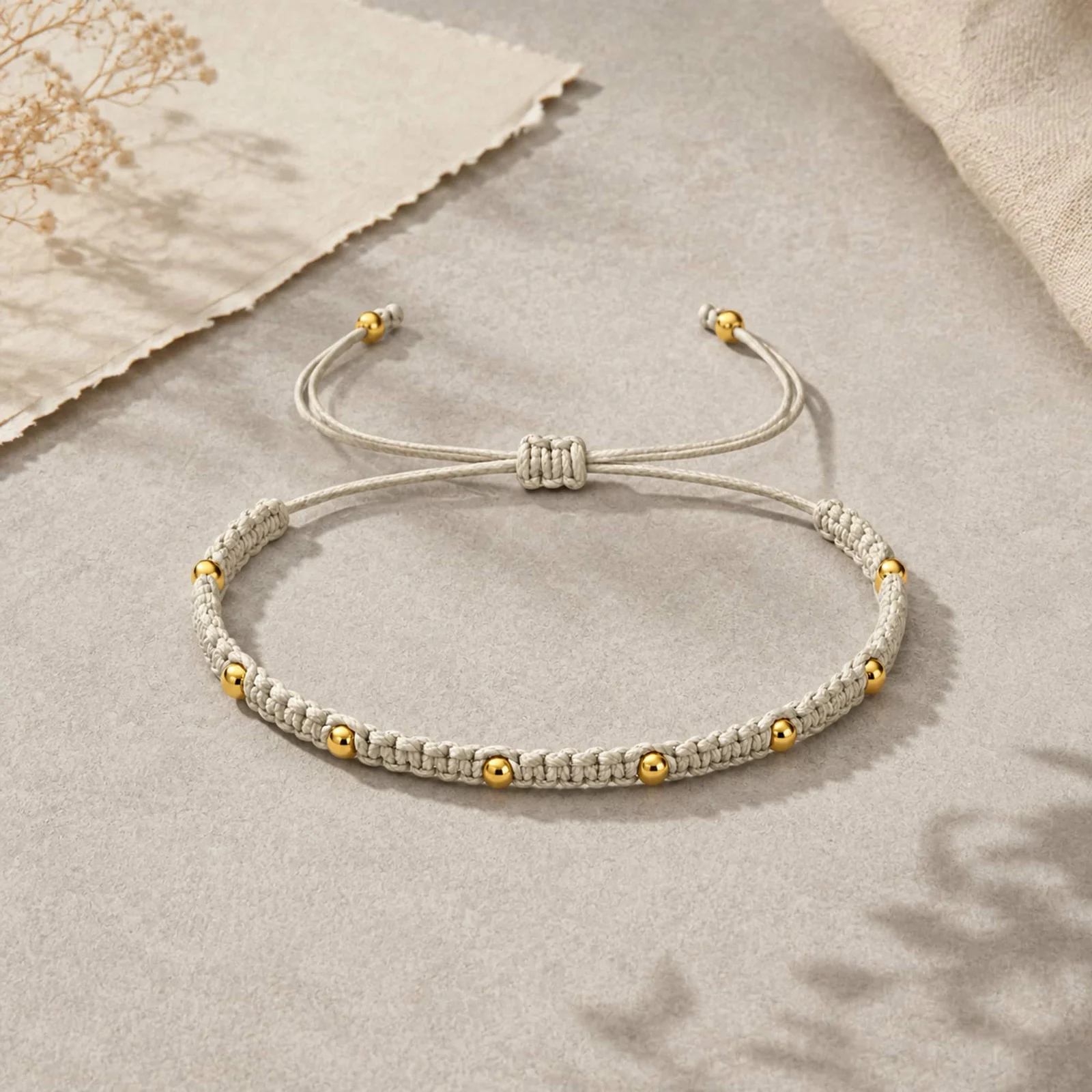 PULSERA HILO ENCERADO