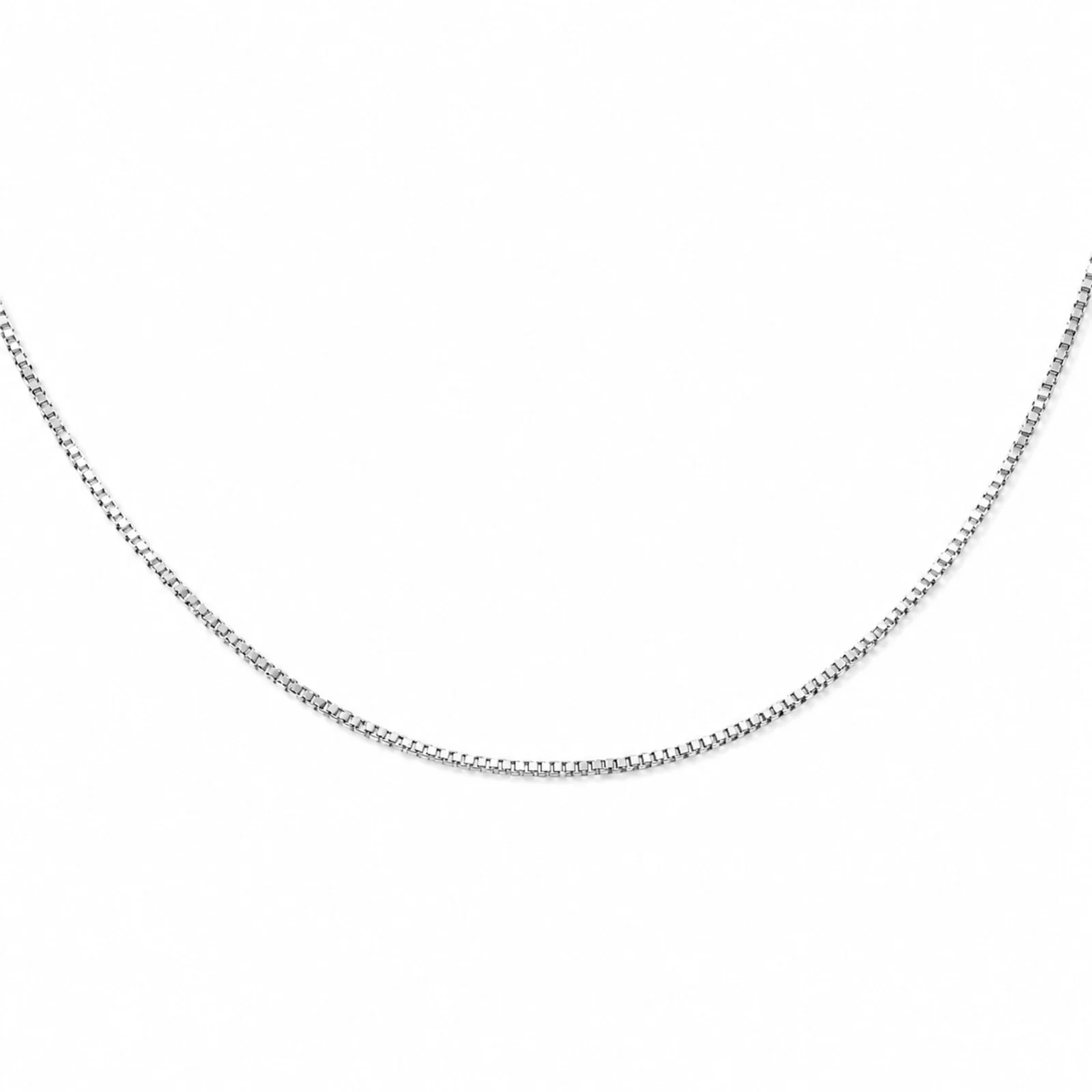 COLLAR DE CADENA ACERO PLATEADO