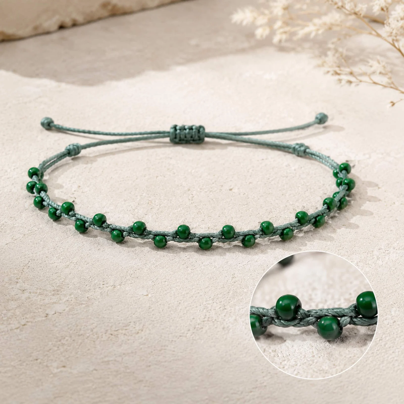 PULSERA HILO ENCERADO