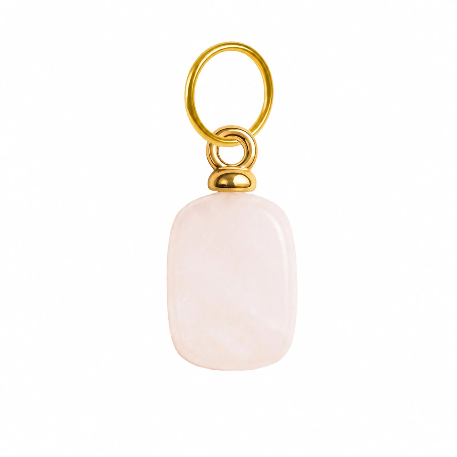CHARM ACERO DORADO CHAPADO ORO 14 K