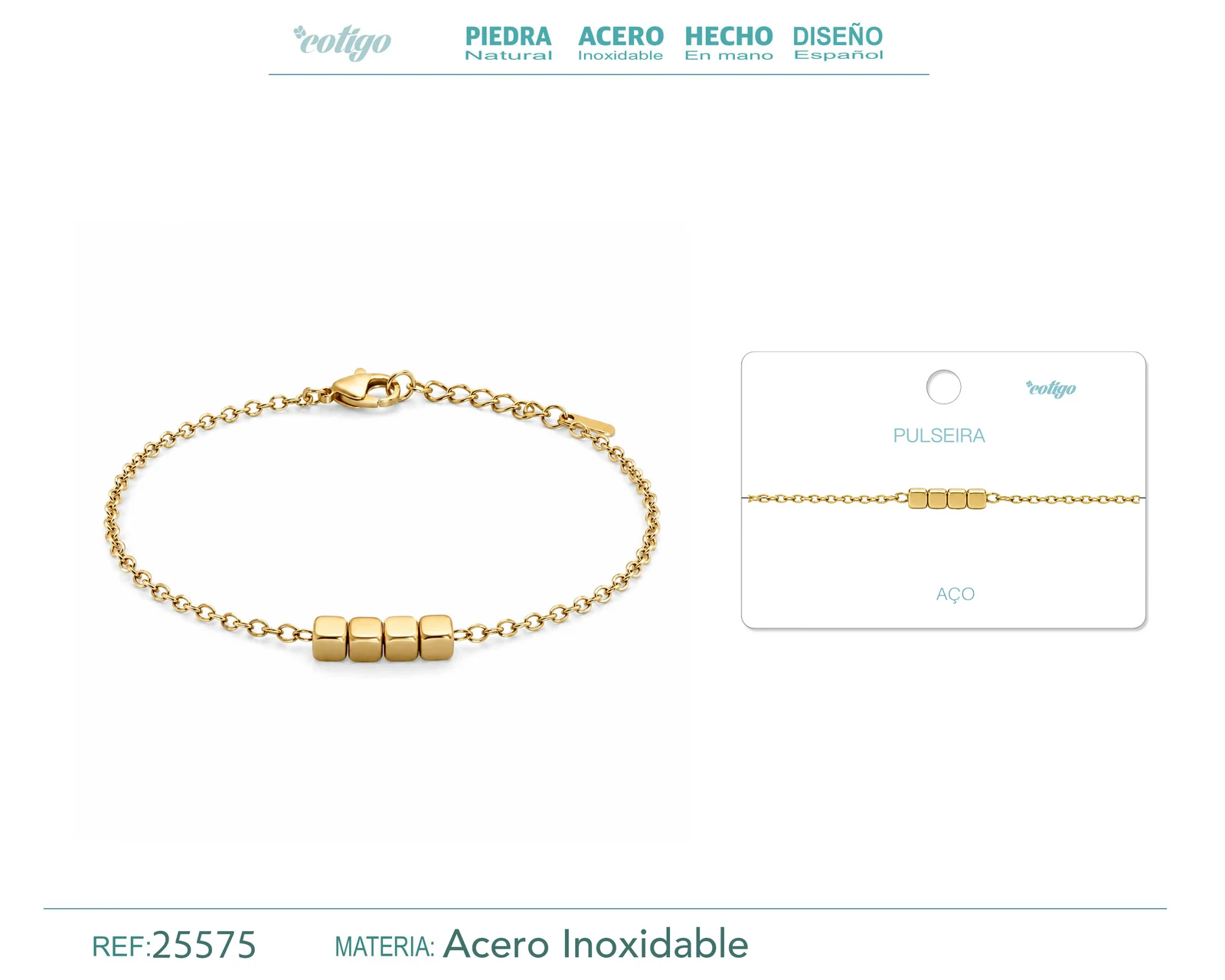 Pulsera Acero Inoxidable